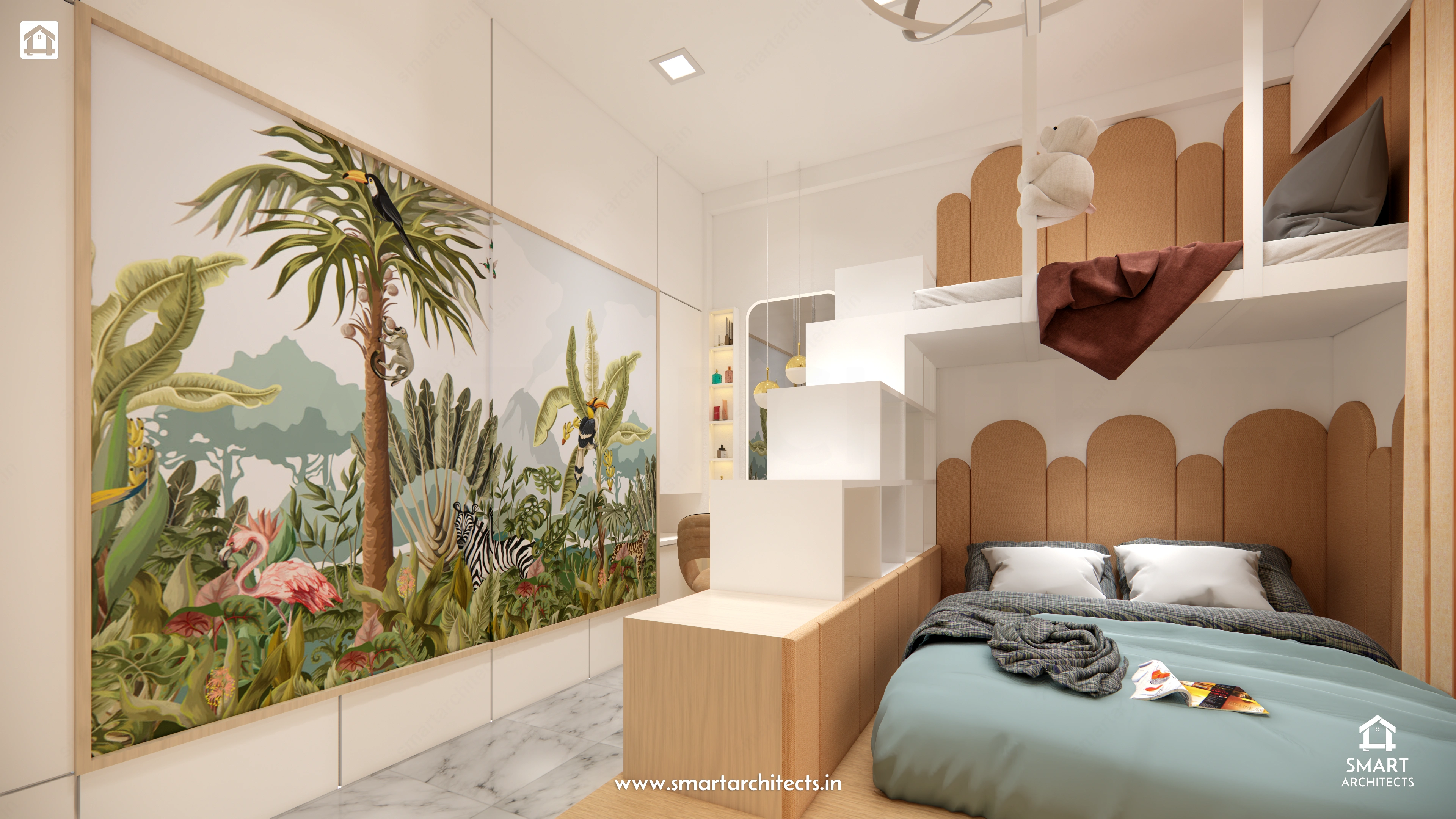 Bedroom design by Smart Architects